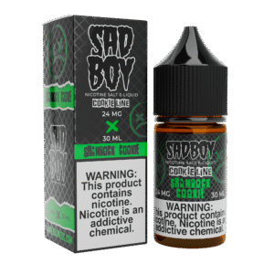 SADBOY Nicotine Salt E-Liquid Cookie Line